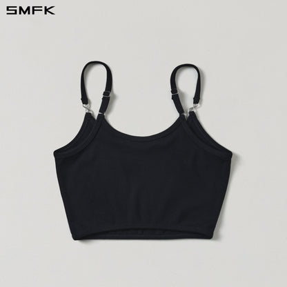 SMFK Myth Infinity Short Trape Camisole Lenzing Tencel+Wool Wild Black
