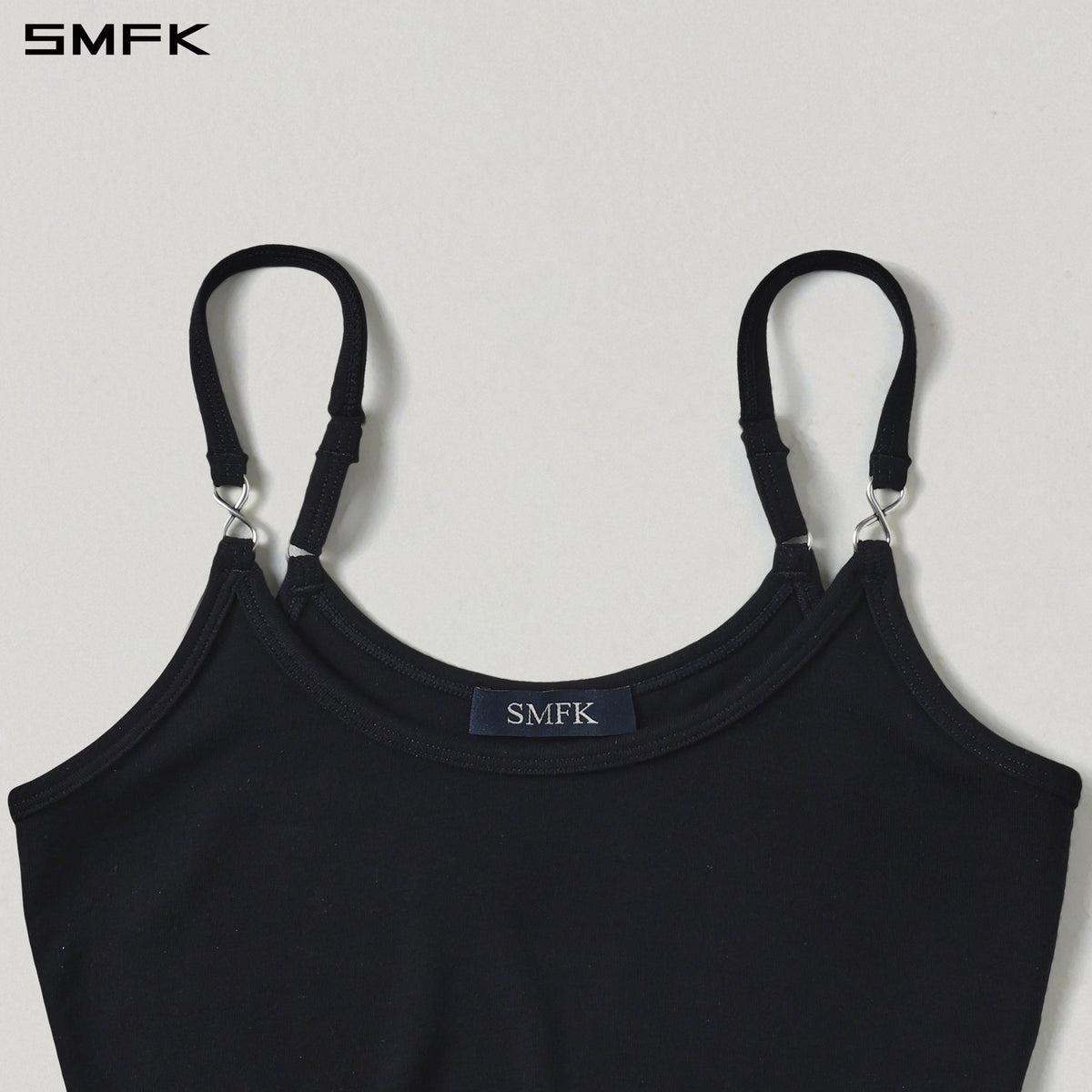 SMFK Myth Infinity Short Trape Camisole Lenzing Tencel+Wool Wild Black