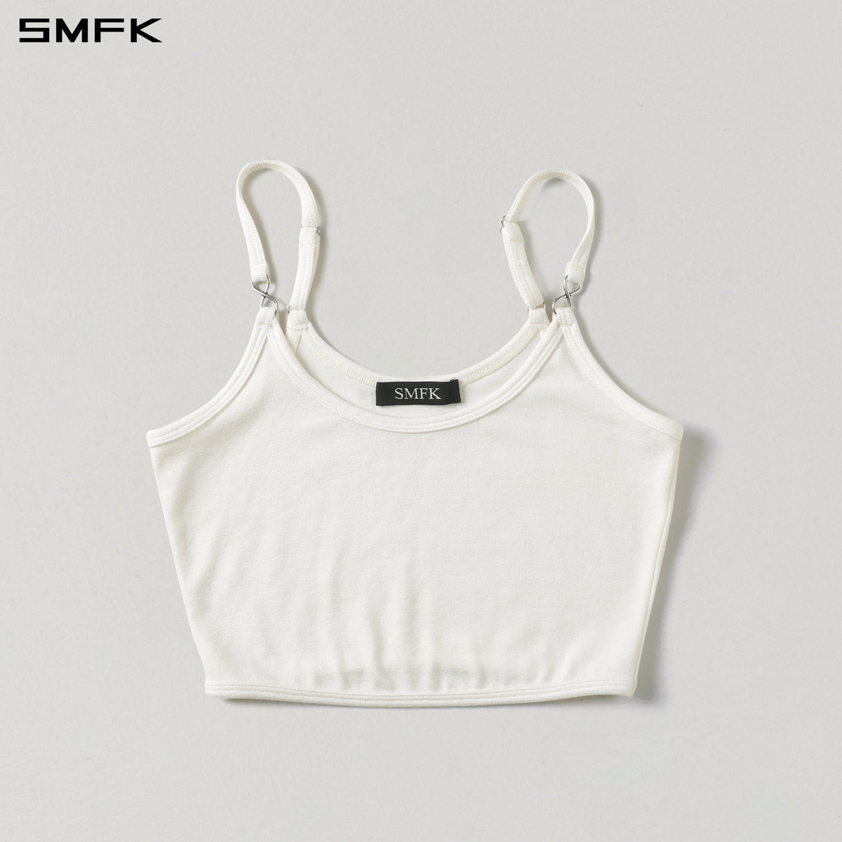 SMFK Myth Infinity Short Trape Camisole Lenzing Tencel+Wool Cloud White