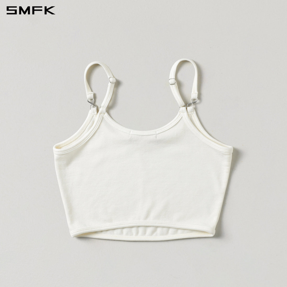 SMFK Myth Infinity Short Trape Camisole Lenzing Tencel+Wool Cloud White