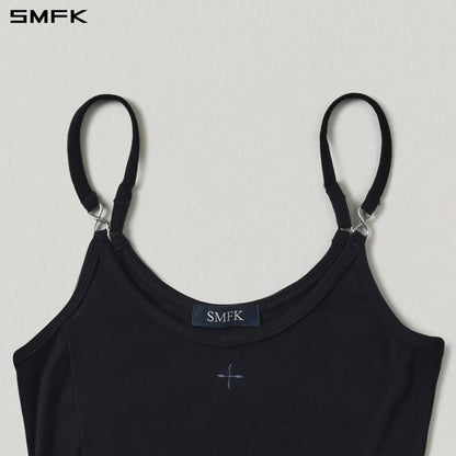 SMFK Myth Aeolus Camisole Lenzing Tencel +Wool Wild Black