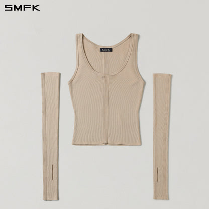 SMFK Myth Seer Slim Knit Vest Tencel+Silk Fresh Skin
