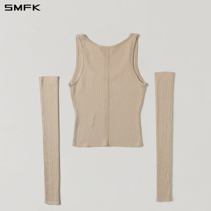 SMFK Myth Seer Slim Knit Vest Tencel+Silk Fresh Skin