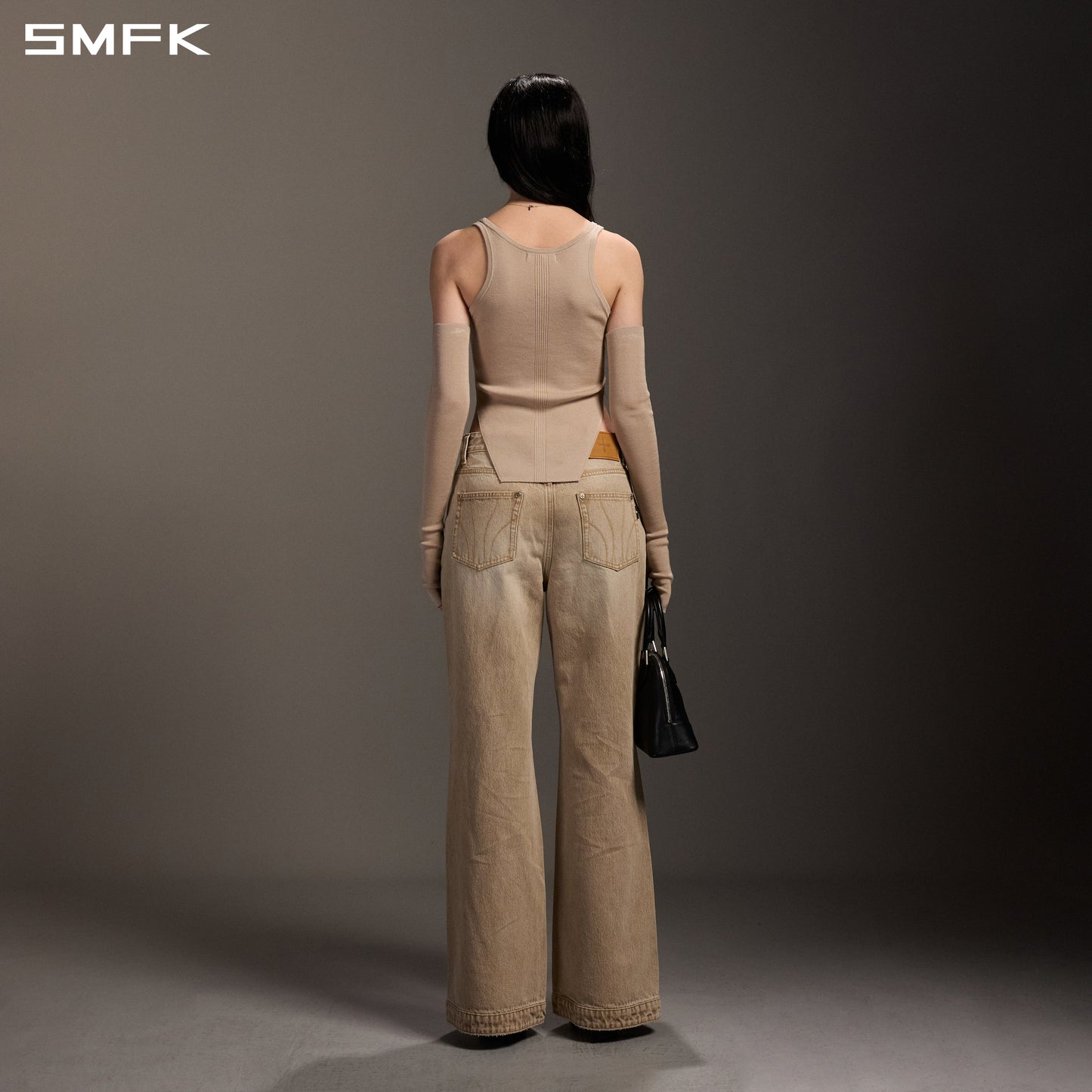 SMFK Myth Siren Slim Knit Vest Tencel+Silk Fresh Skin