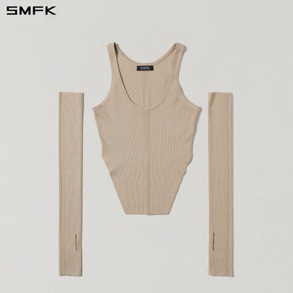 SMFK Myth Siren Slim Knit Vest Tencel+Silk Fresh Skin