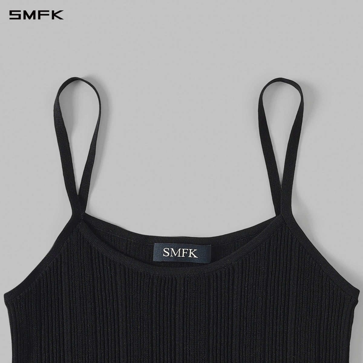 SMFK Myth Siren Cruise Knit Camisole Suit Lenzing Tencel+Silk+Cotton Wild Black