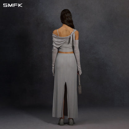 SMFK Myth Siren Cruise Knit Camisole Suit Lenzing Tencel+Silk+Cotton Glacier Grey