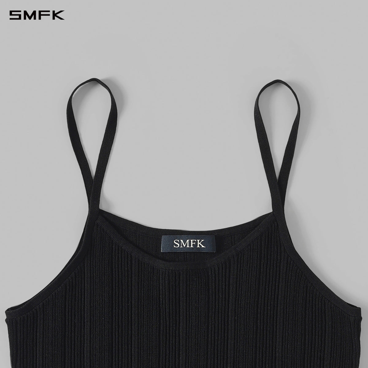 SMFK Myth Siren Cruise Knit Camisole Suit Lenzing Tencel+Silk+Cotton Wild Black