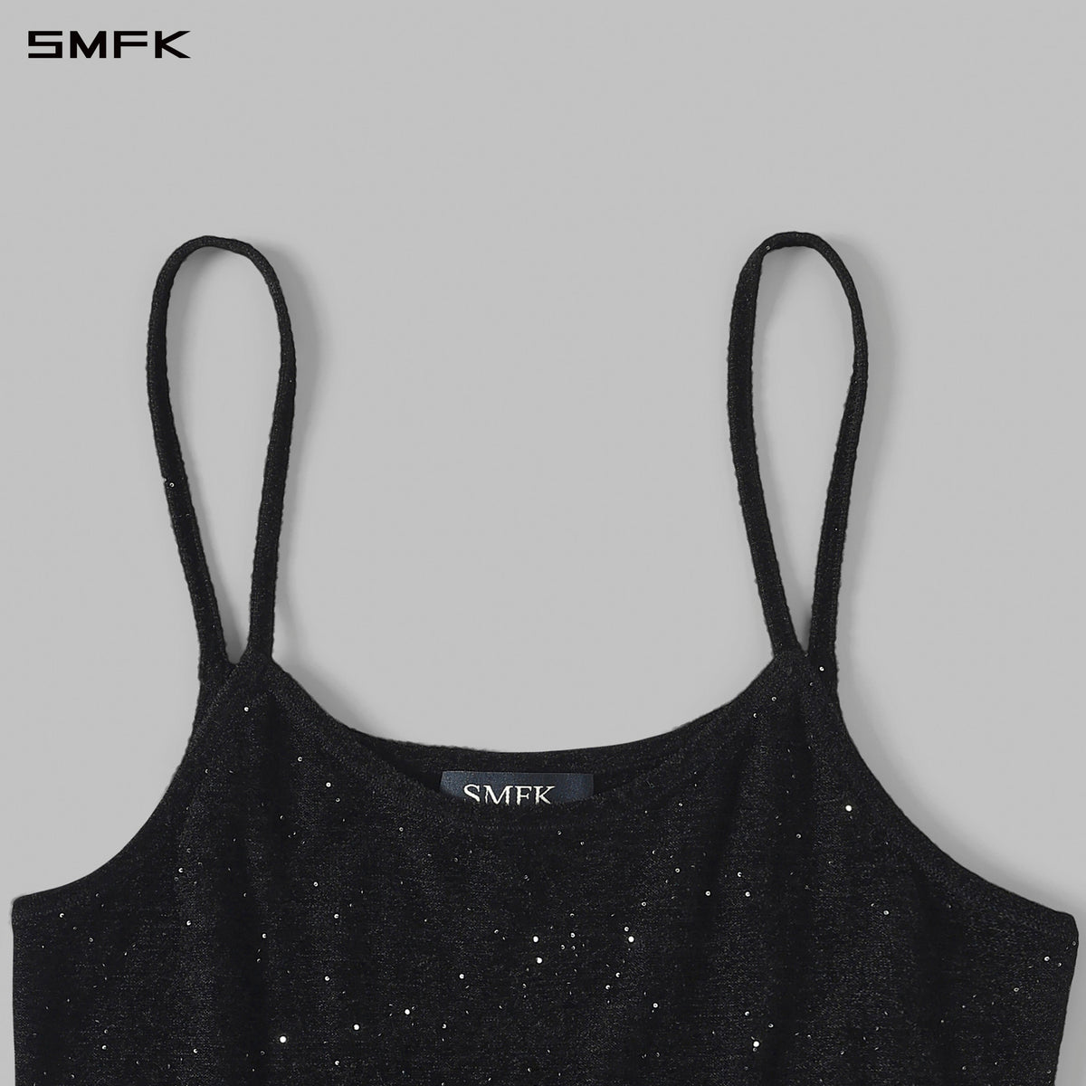 SMFK Myth Siren Cruise Knit Camisole Suit Starry Velvet Galaxy Black