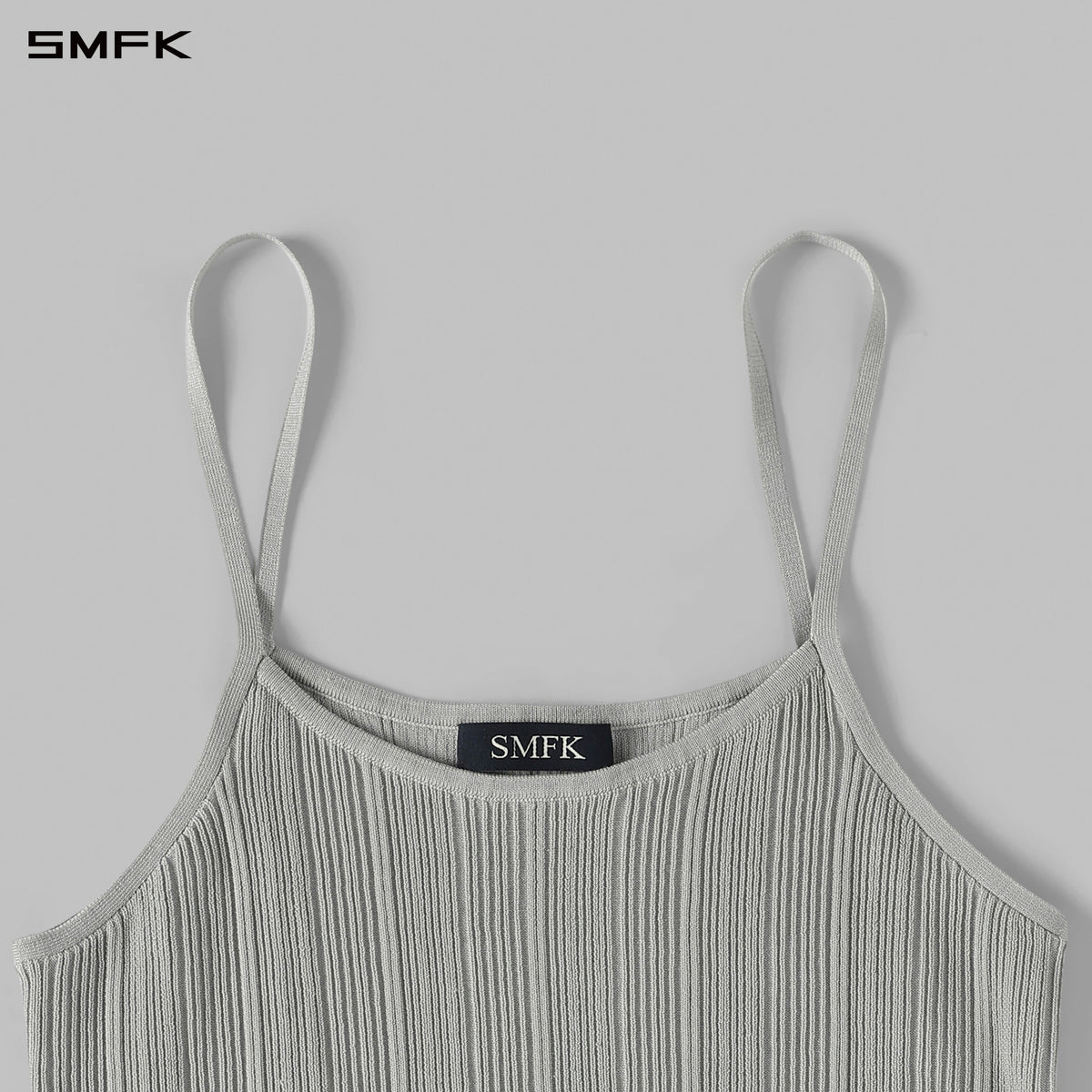SMFK Myth Siren Cruise Knit Camisole Suit Lenzing Tencel+Silk+Cotton Glacier Grey