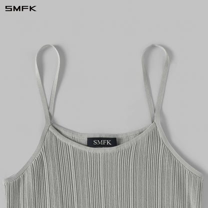 SMFK Myth Siren Cruise Knit Camisole Suit Lenzing Tencel+Silk+Cotton Glacier Grey