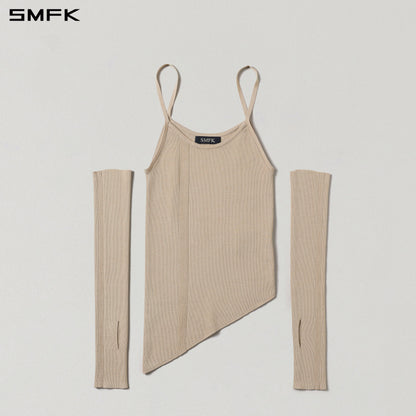 SMFK Myth Aeolus Asymmetry Slim Knit Tencel+Silk Fresh Skin