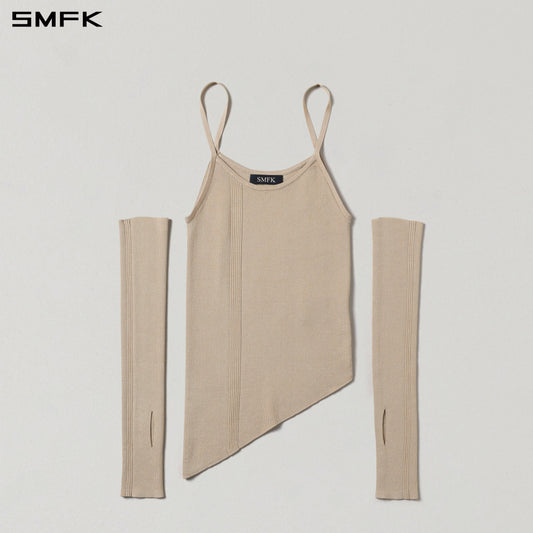 SMFK Myth Aeolus Asymmetry Slim Knit Tencel+Silk Fresh Skin