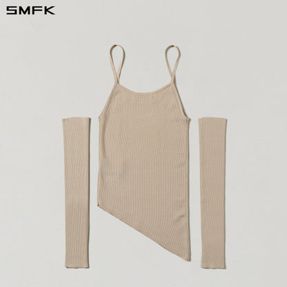 SMFK Myth Aeolus Asymmetry Slim Knit Tencel+Silk Fresh Skin