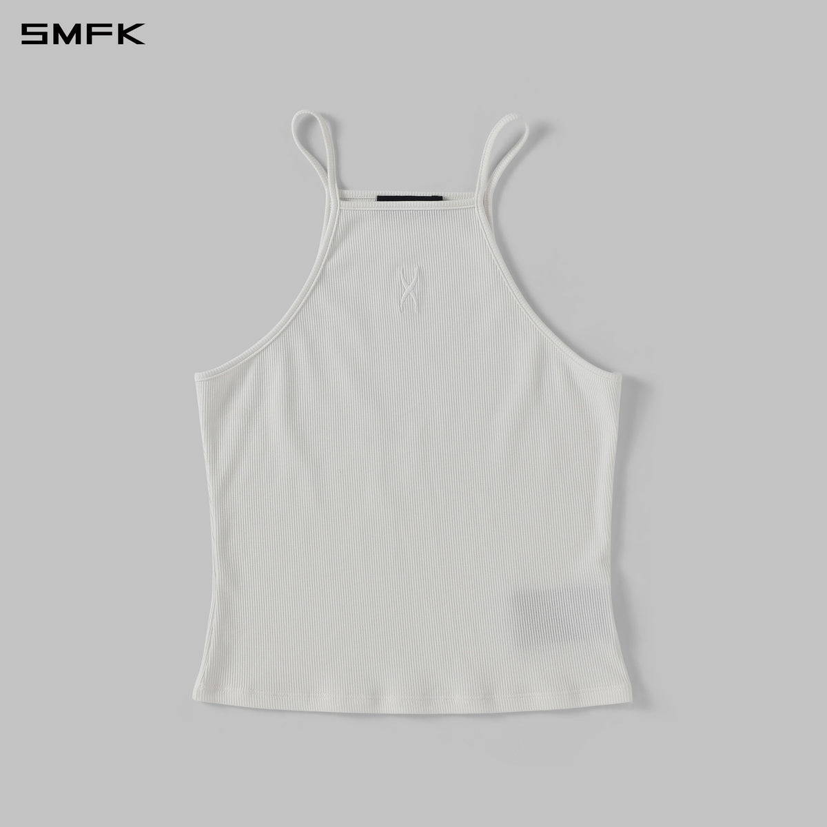 SMFK Vintage Chinese Long Camisole Cloud White