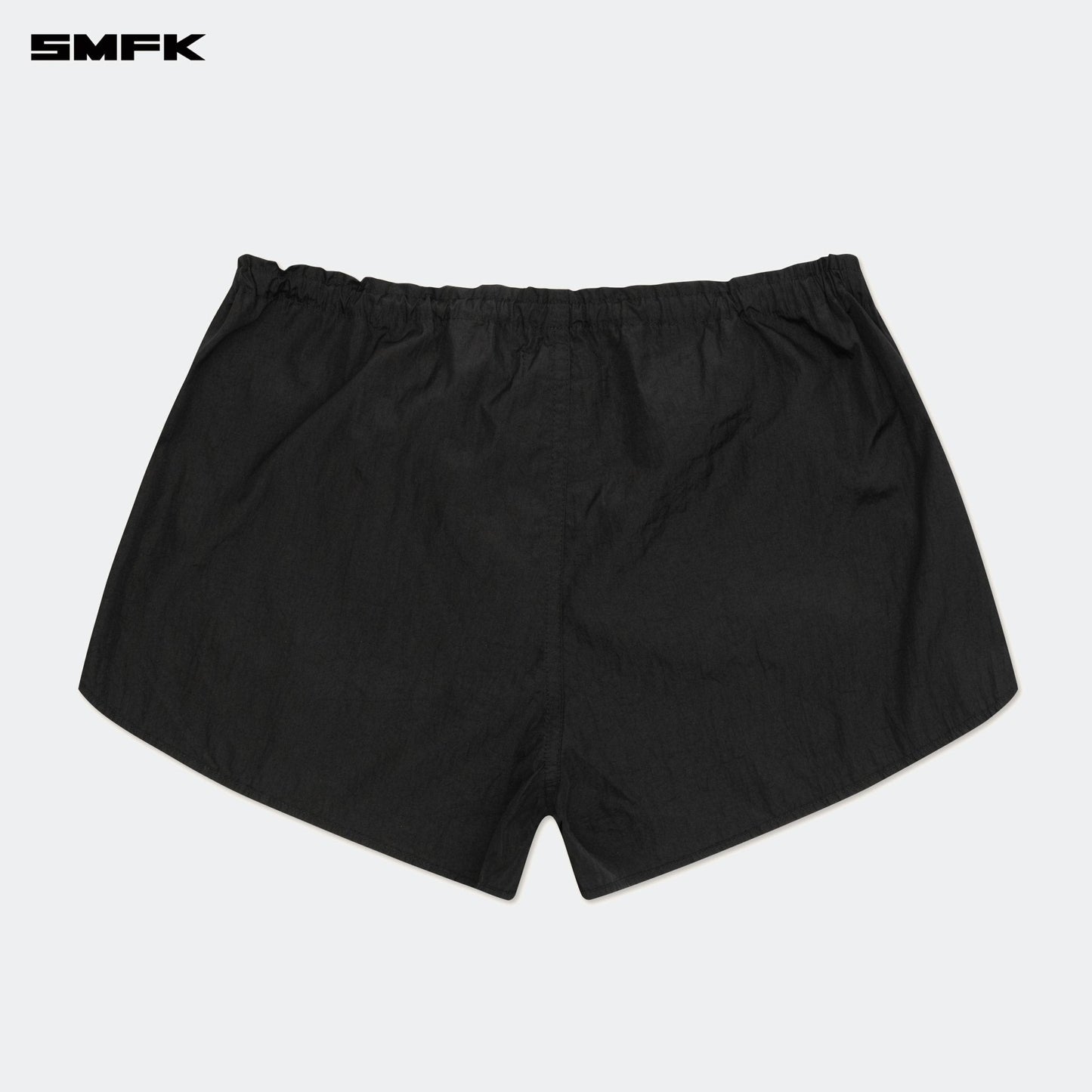 SMFK Ancient Myth Alloy Skin Low-Waist Jogging Shorts Black