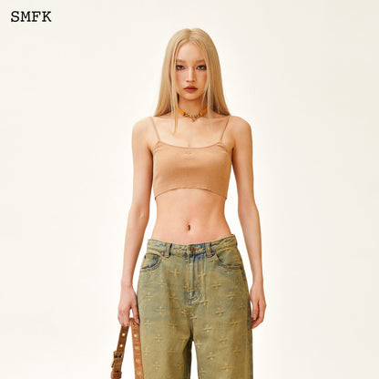 SMFK Ancient Myth Treasure Garden Wide-Leg Jeans