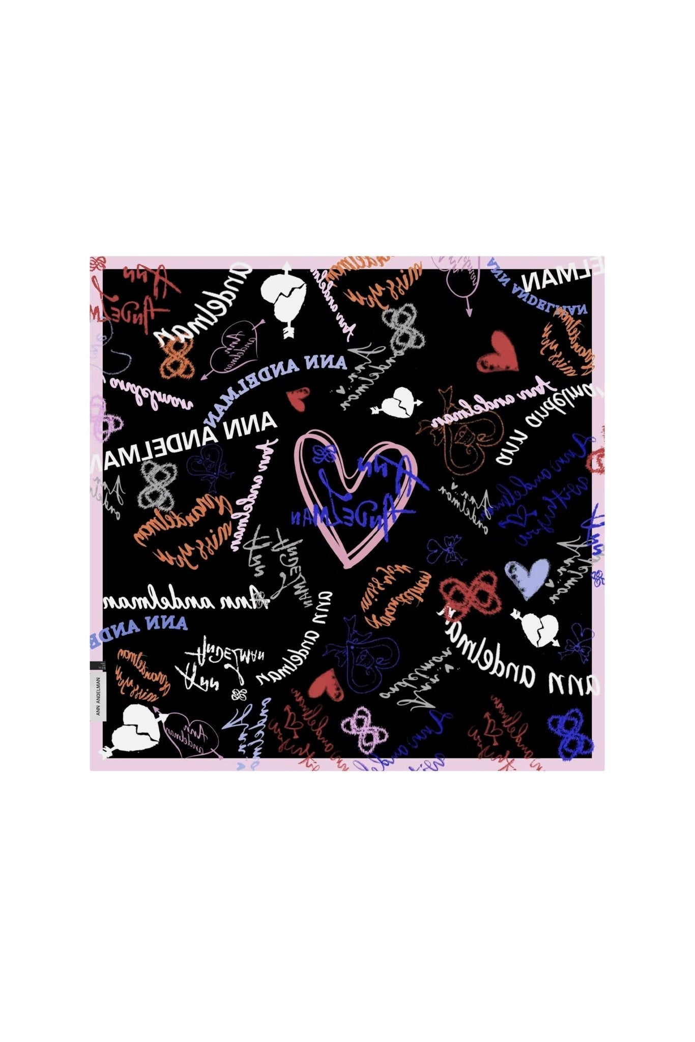 Ann Andelman Black Scarf (Backless Tube Top)