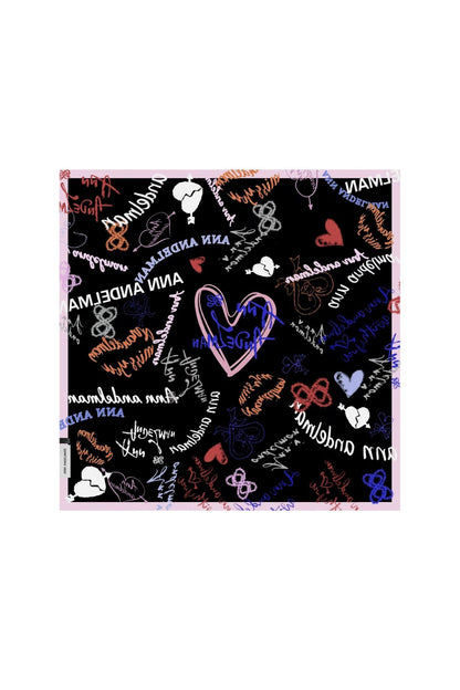 Ann Andelman Black Scarf (Backless Tube Top)