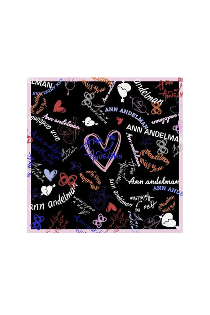 Ann Andelman Black Scarf (Backless Tube Top)