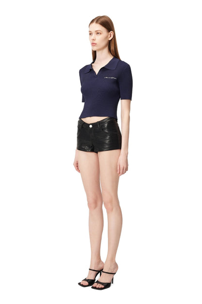 Ann Andelman Blue Polo Shirt