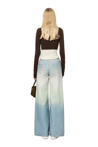 Ann Andelman Brown Knit Halter Neck Two-piece Set