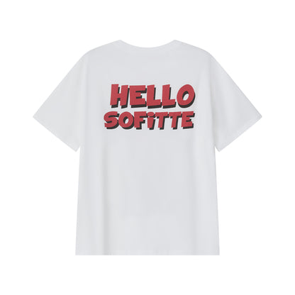 Sofitte Minnie Mouse Graffiti Tee White