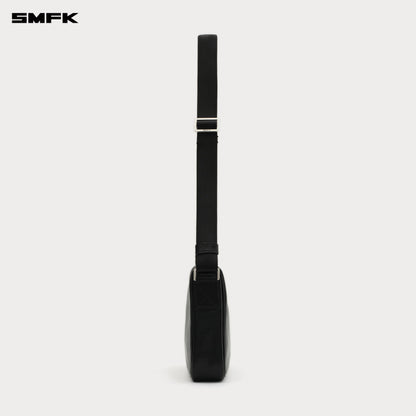 SMFK COMPASS BADGE Cross Badge Black Bag (Small)