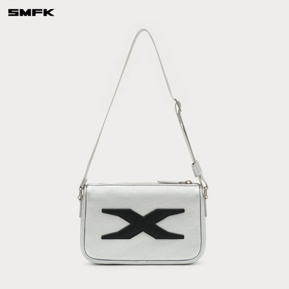 SMFK COMPASS BADGE Cross Badge Silver Bag (Small)