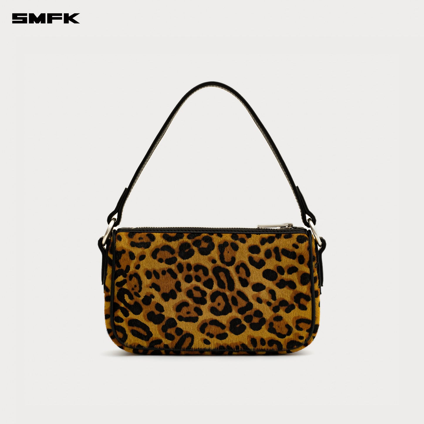 SMFK COMPASS BADGE Cross Leopard Bag (Small)