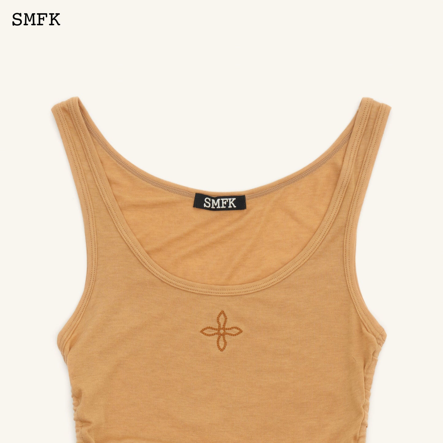 SMFK Compass Classic Shutter Sporty Vest In Ginger