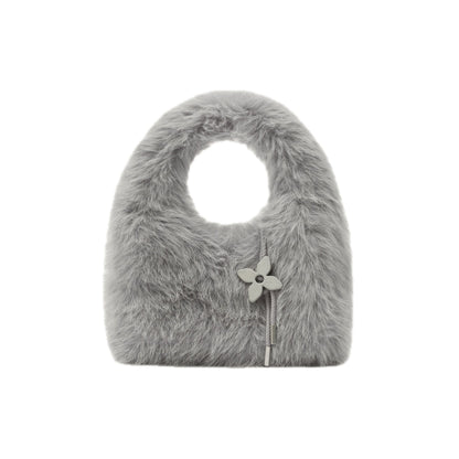 SMFK Compass Cobble Small Bag In Gray