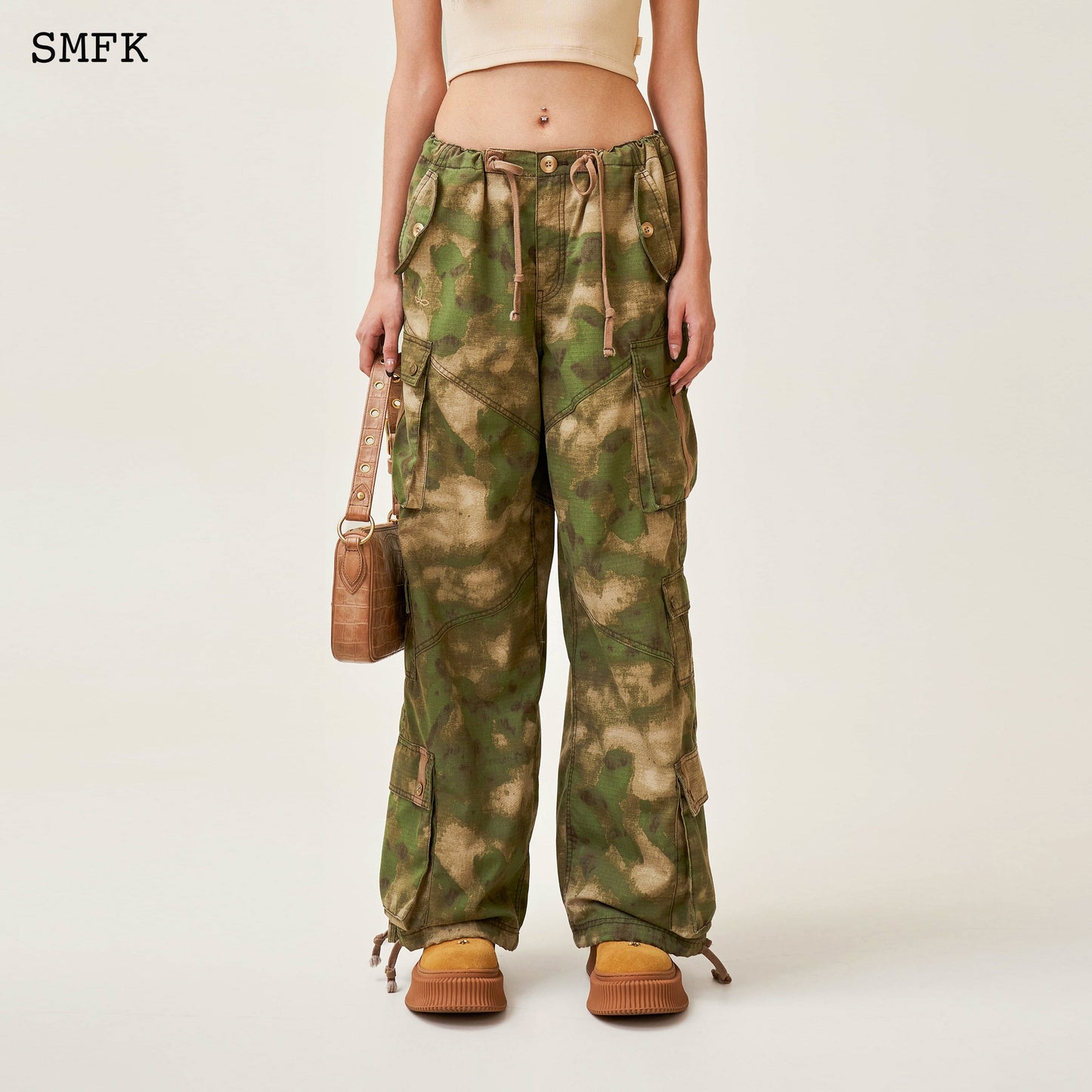 SMFK Compass Cobra Camouflage Paratrooper Pants