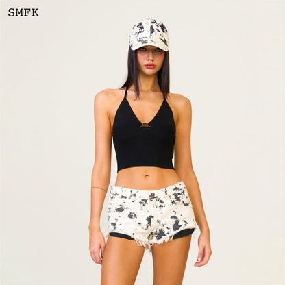 SMFK Compass Cross Chain Badge Baseball Cap Camouflage