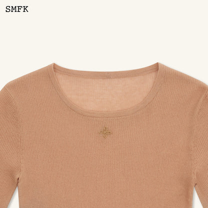 SMFK Compass Cross Classic Desert Knitted Sweater