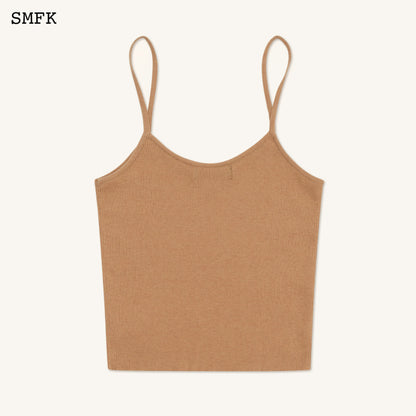 SMFK Compass Cross Classic Knitted Vest Top Nude