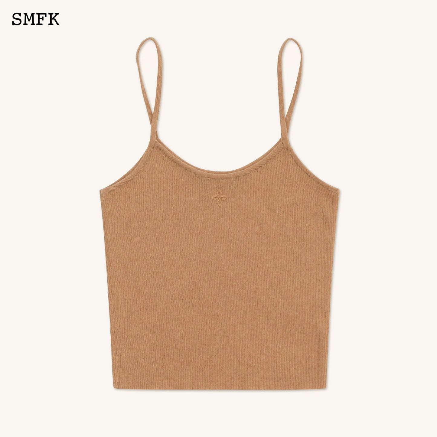 SMFK Compass Cross Classic Knitted Vest Top Nude