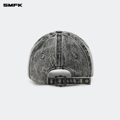 SMFK Compass Cross Denim Snowflake Cap