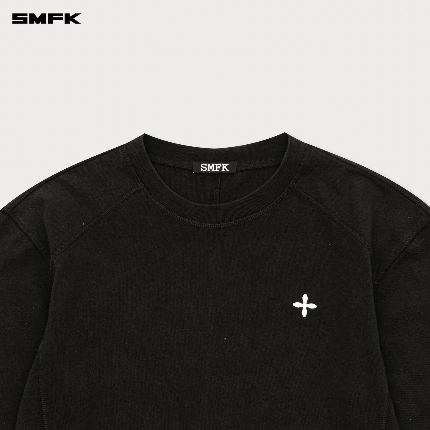 SMFK Compass Designer Black Sweatshirt