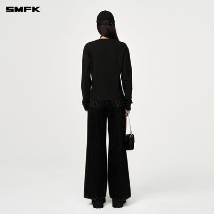 SMFK Compass Designer Black Sweatshirt