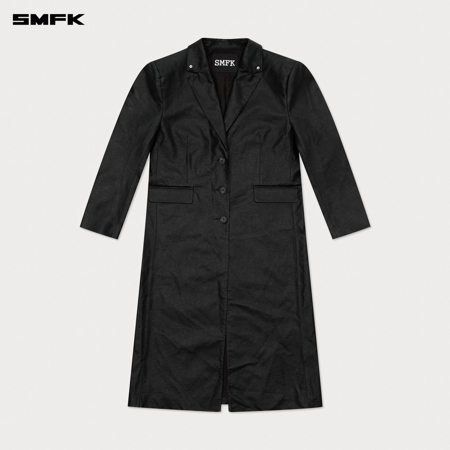 SMFK Compass Designer Cyber Trench Coat