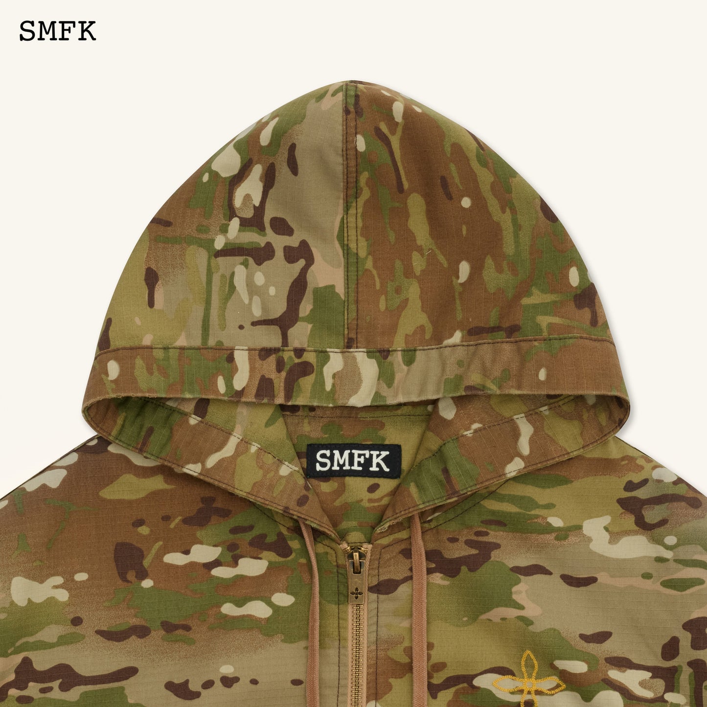SMFK Compass Forest Camouflage Hunting Hoodie