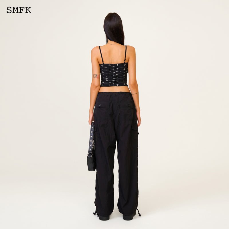 SMFK Compass Garden Saro Vest Top Black