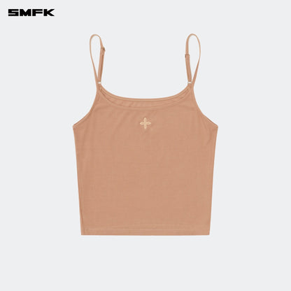 SMFK Compass Hug Extra-Long Sports Strap Top Nude