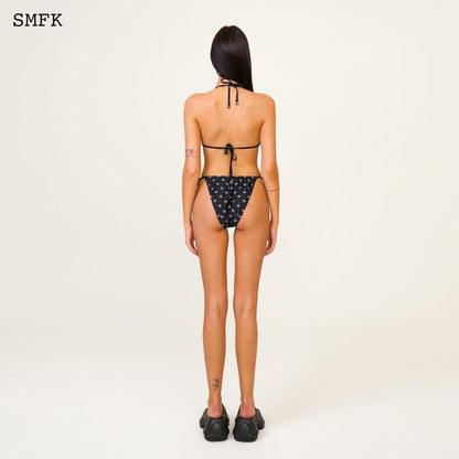 SMFK Compass Hug Garden Bikini Black