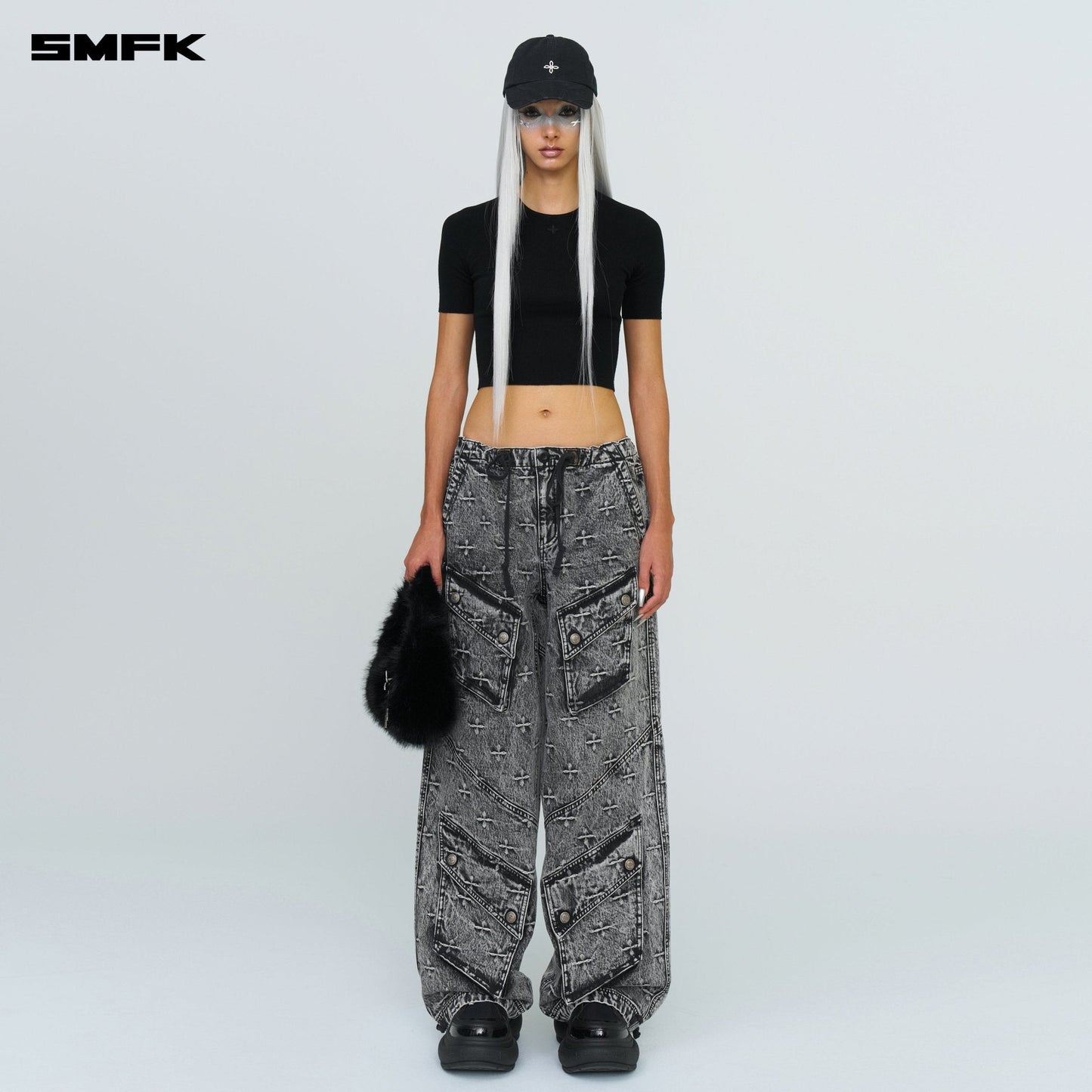 SMFK Compass Hug Seamless Wool Knit Tee