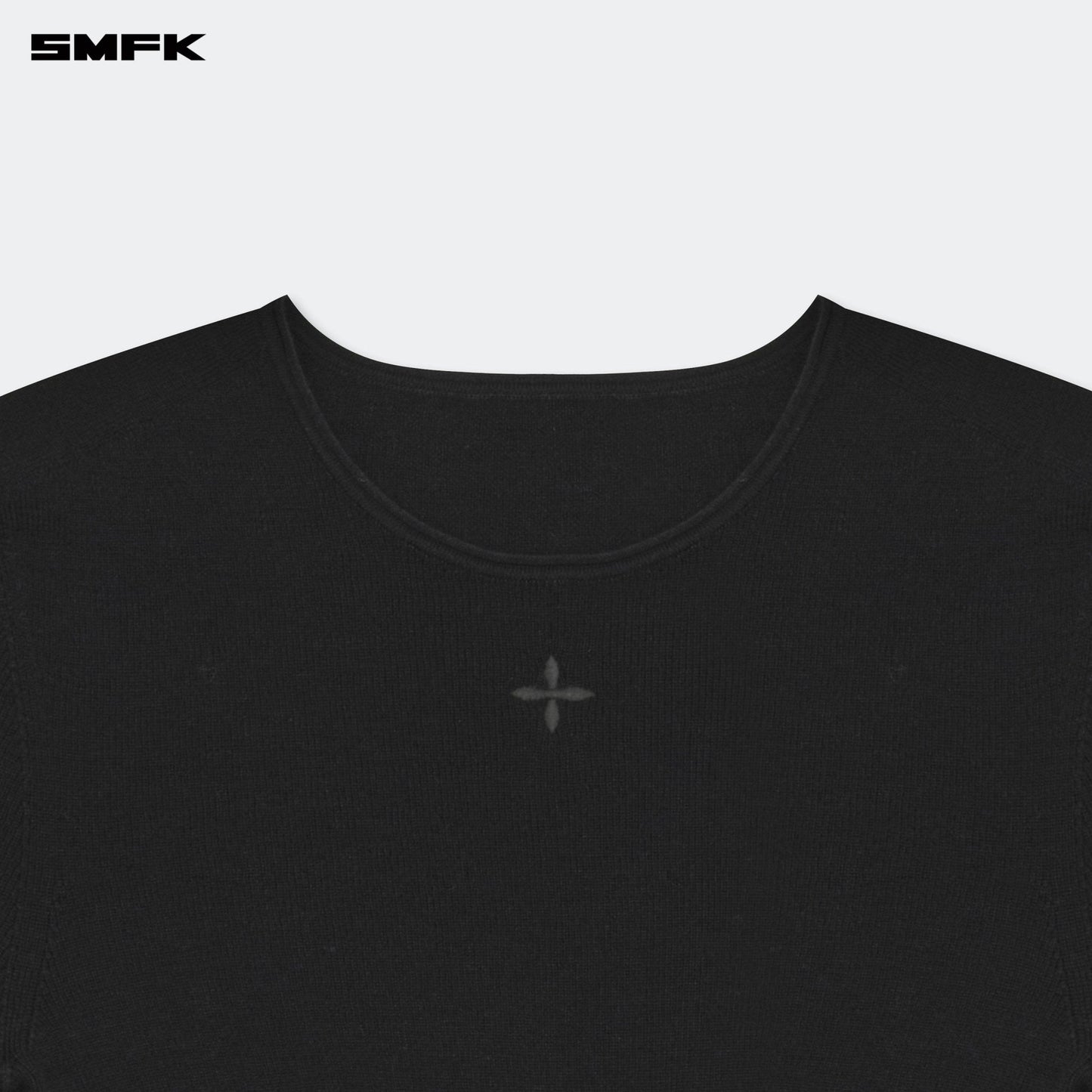 SMFK Compass Hug Seamless Wool Knit Tee