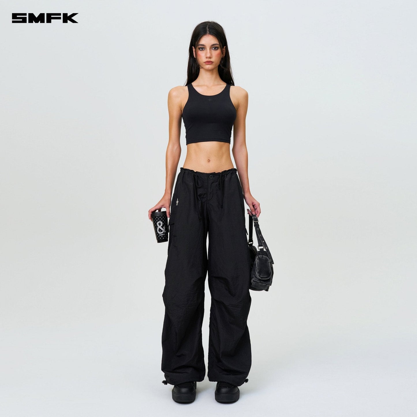 SMFK Compass Hug Skin Comprehensive Vest Black