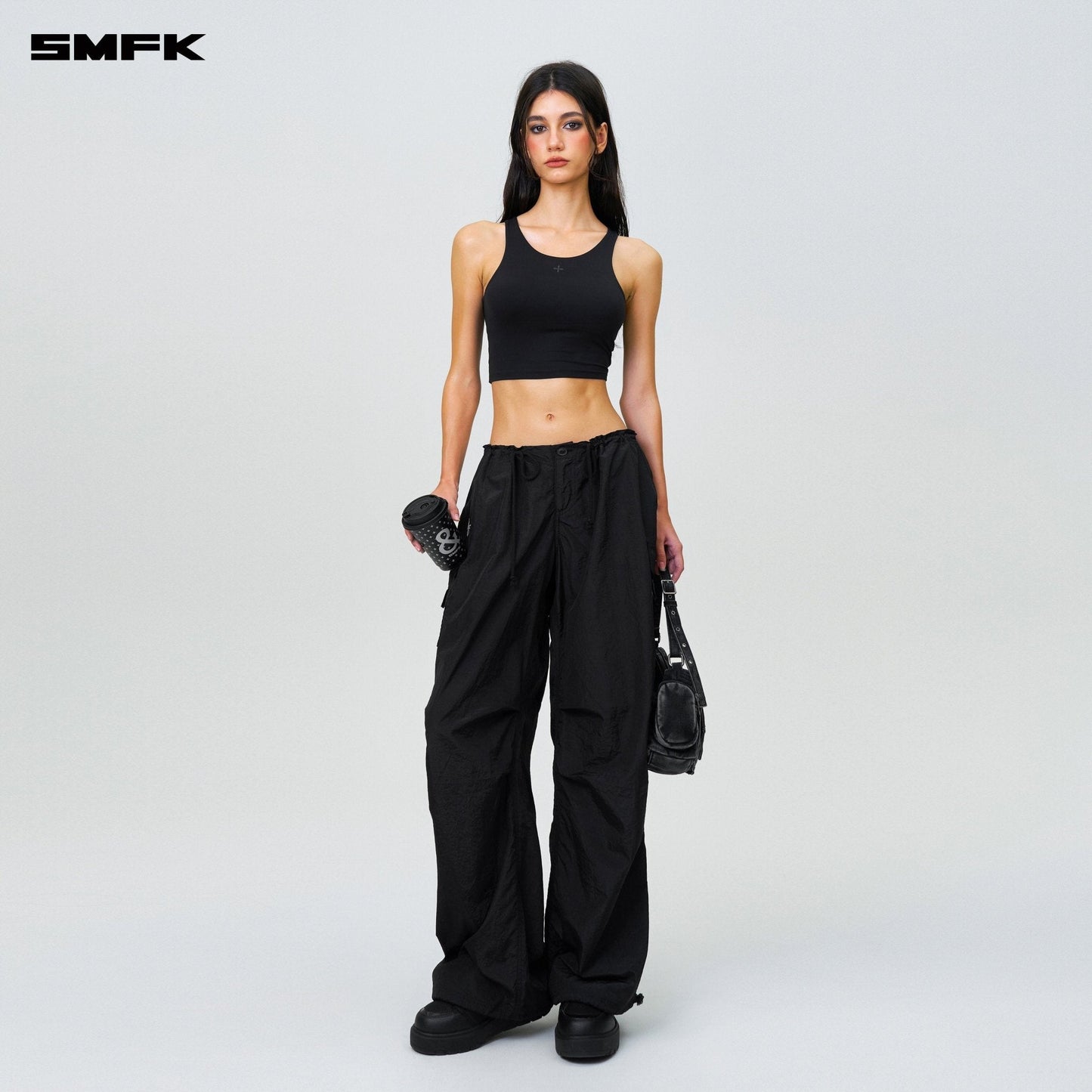 SMFK Compass Hug Skin Comprehensive Vest Black