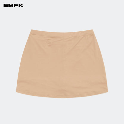 SMFK Compass Hug Skin Mini Skirt Nude